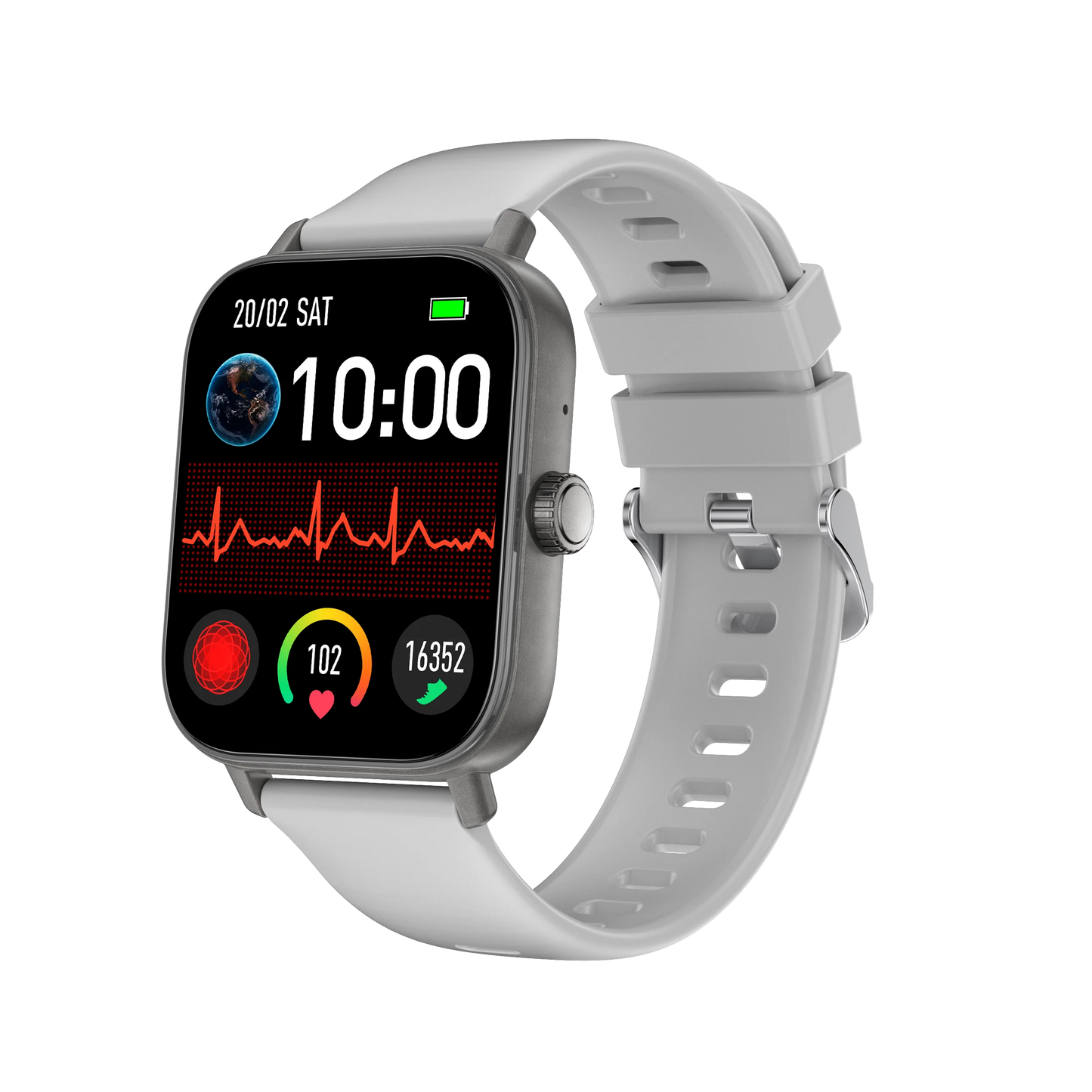 2025 Ultra Smart Watch 1.83 Inch Android IOS Waterproof Sports Fitness Tracker Heart Rate Sleep Monitor Men's/Women's Silicone