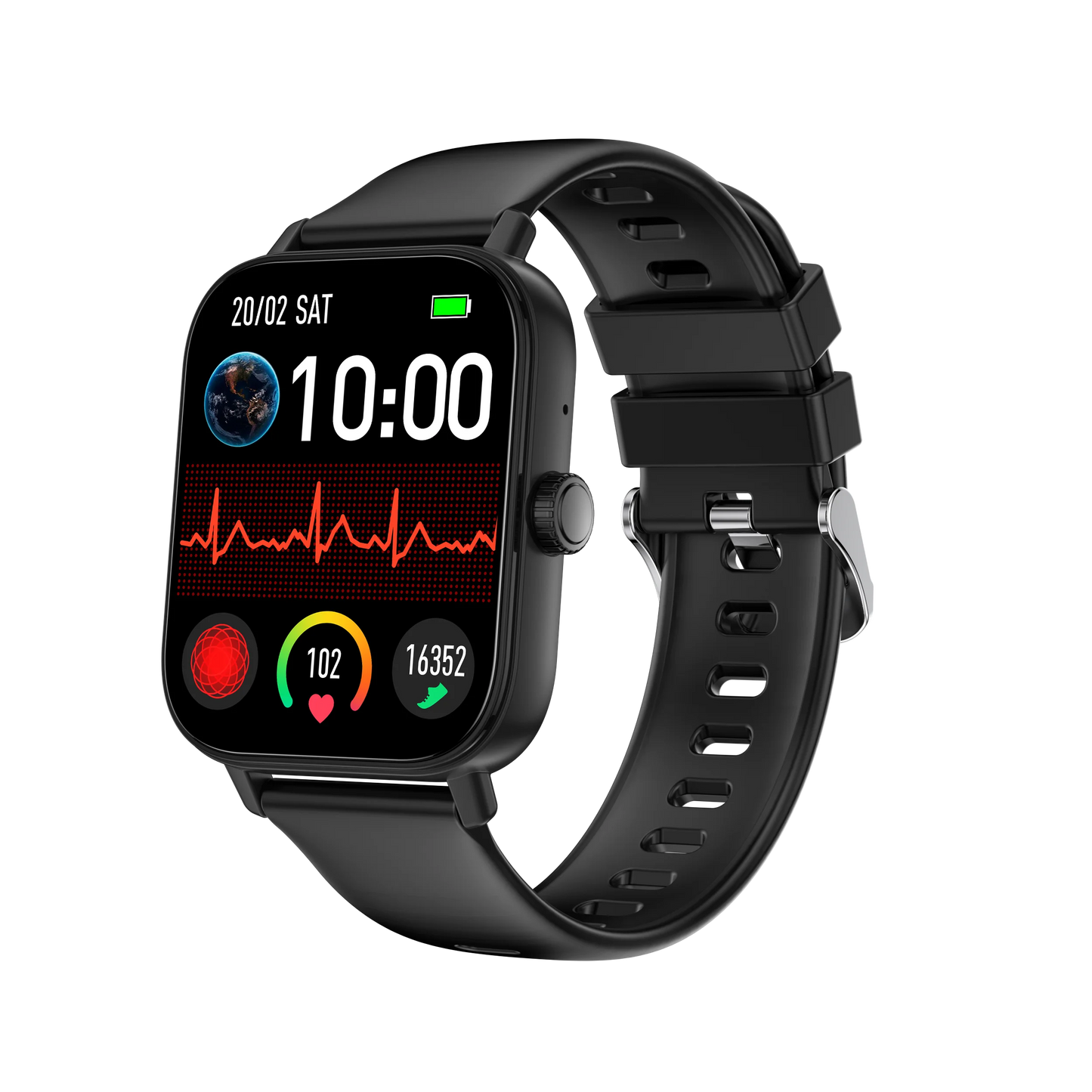 2025 Ultra Smart Watch 1.83 Inch Android IOS Waterproof Sports Fitness Tracker Heart Rate Sleep Monitor Men's/Women's Silicone