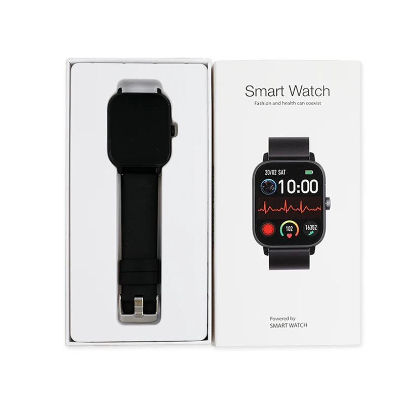 2025 Ultra Smart Watch 1.83 Inch Android IOS Waterproof Sports Fitness Tracker Heart Rate Sleep Monitor Men's/Women's Silicone